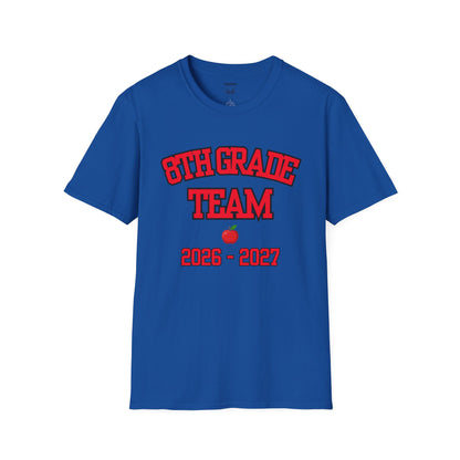 8th Grade Team 2026–2027 Red Tee