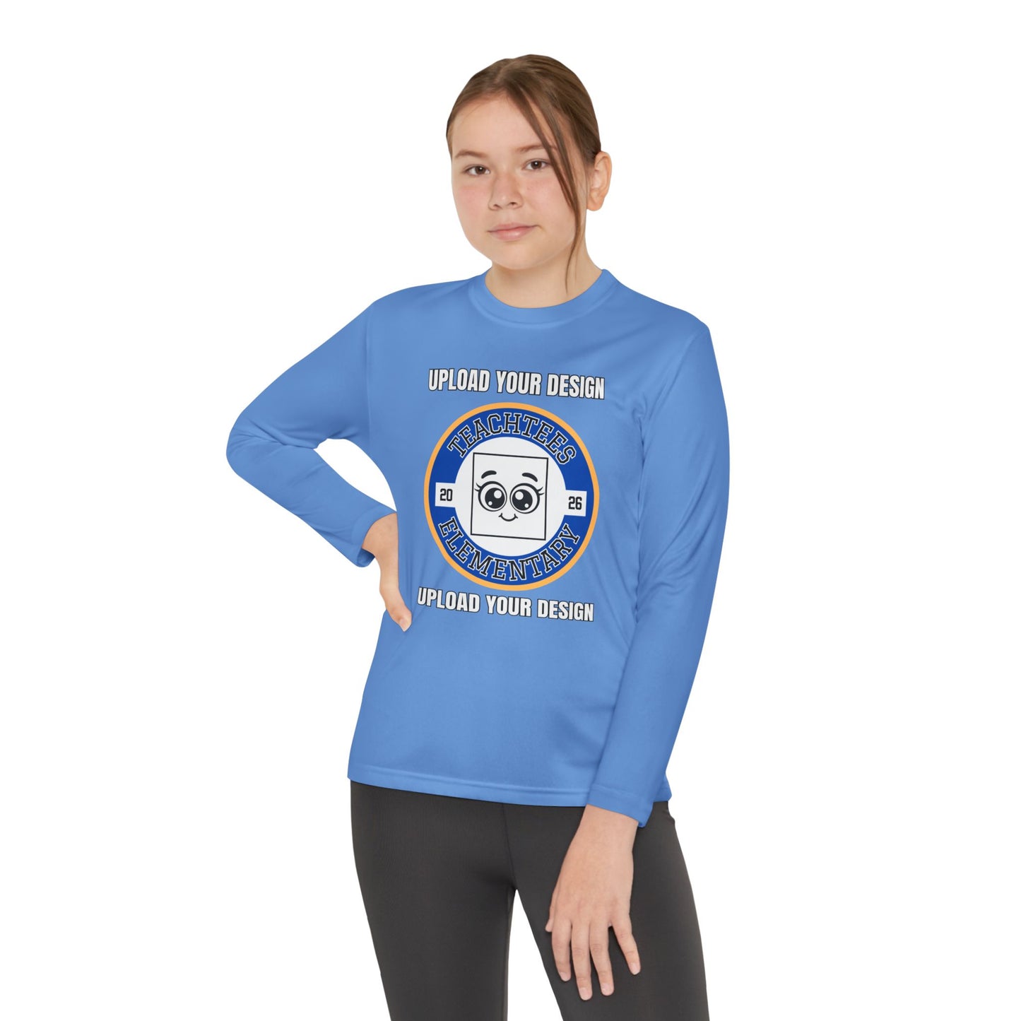 Customizable Long Sleeve Youth Tee