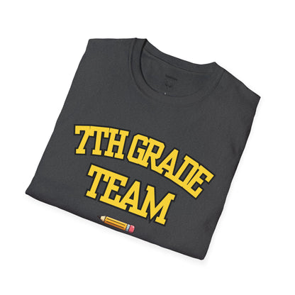 7th Grade Team 2026–2027 Yellow Tee