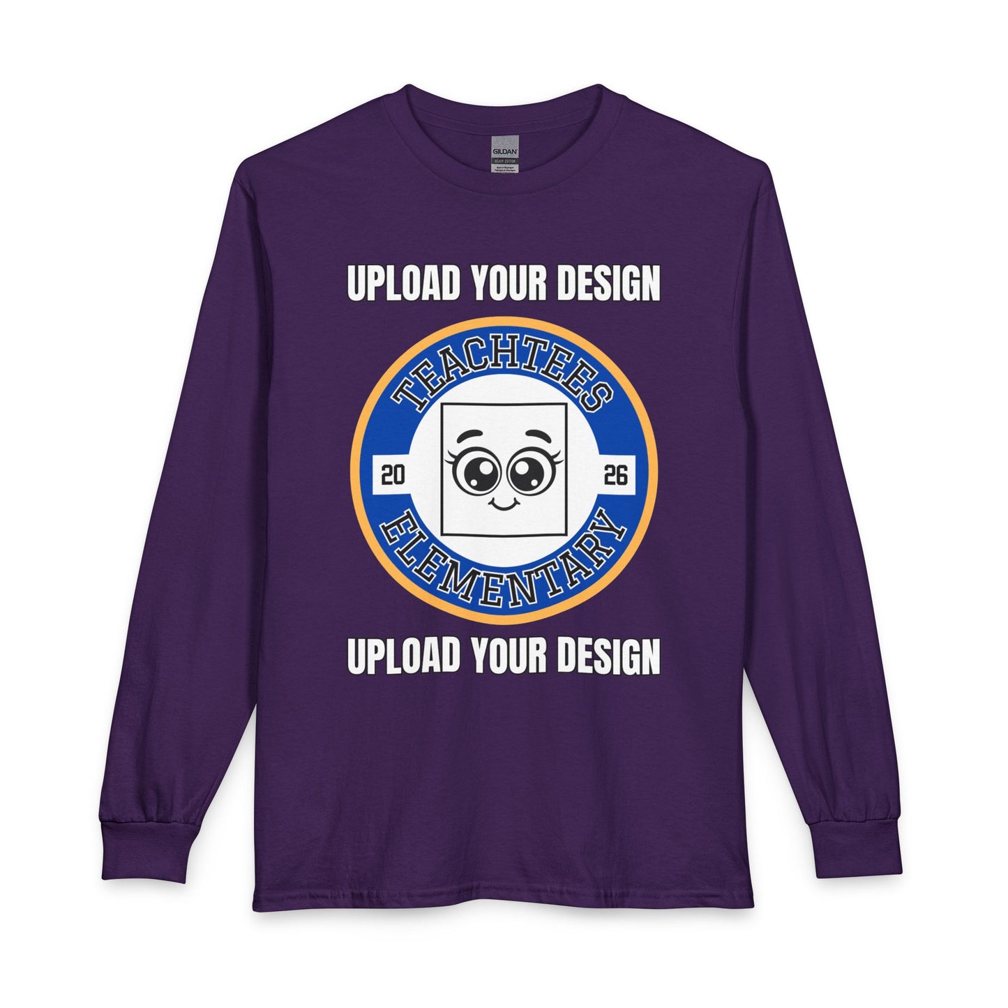 Customizable Adult Long Sleeve Tee