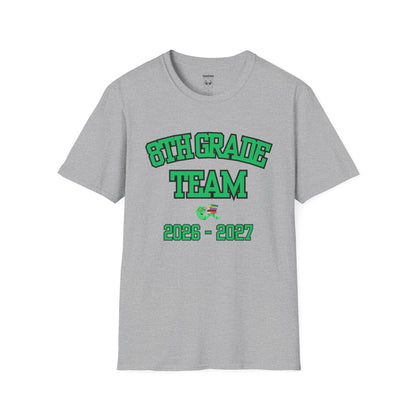 8th Grade Team 2026–2027 Green Tee