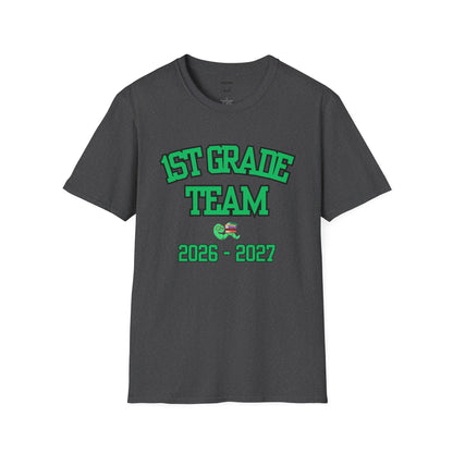 1st Grade Team  2026-2027 Green Tee