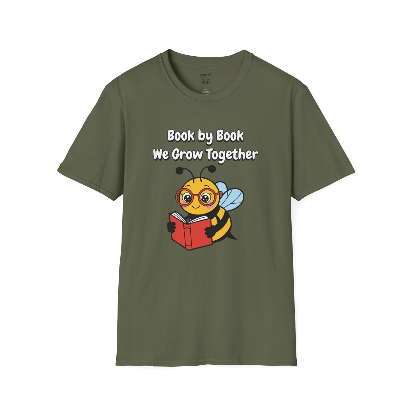 Book by Book We Grow Together Tee