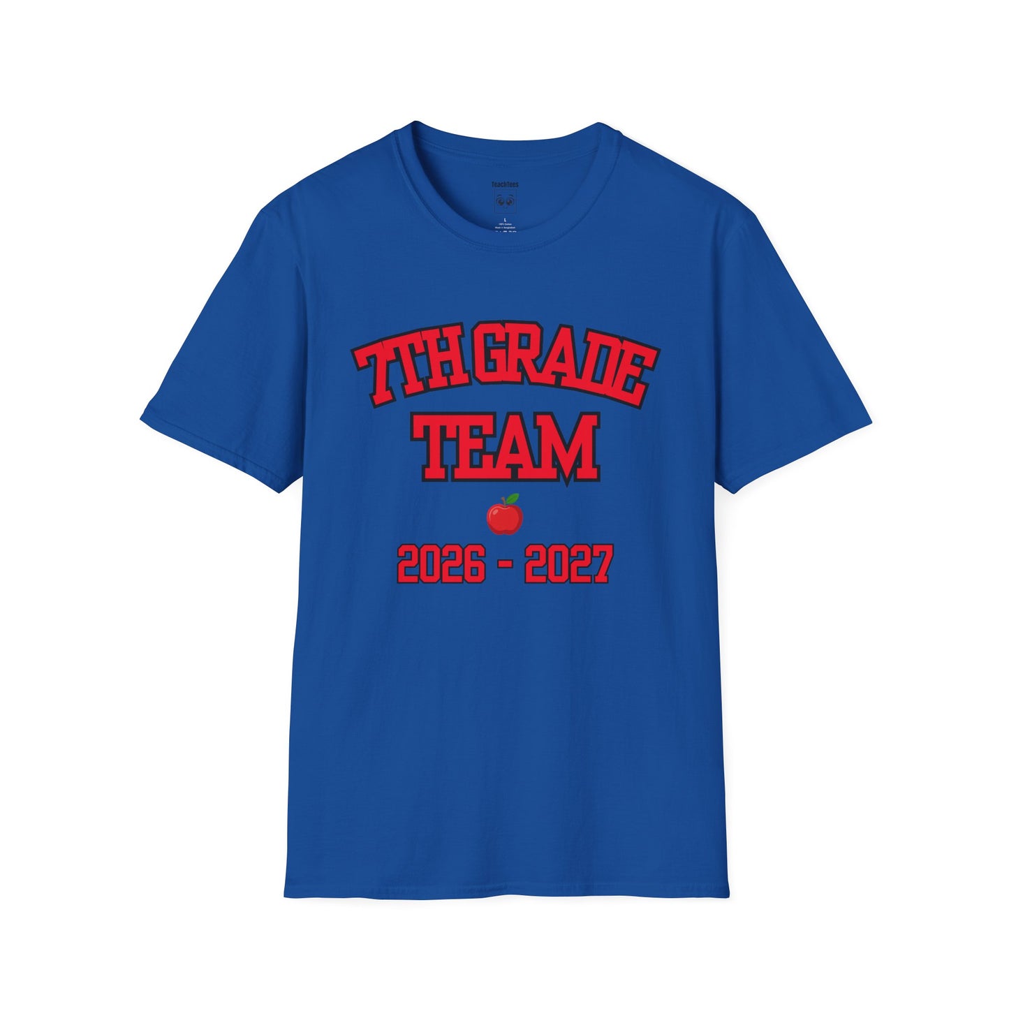 7th Grade Team 2026–2027 Red Tee
