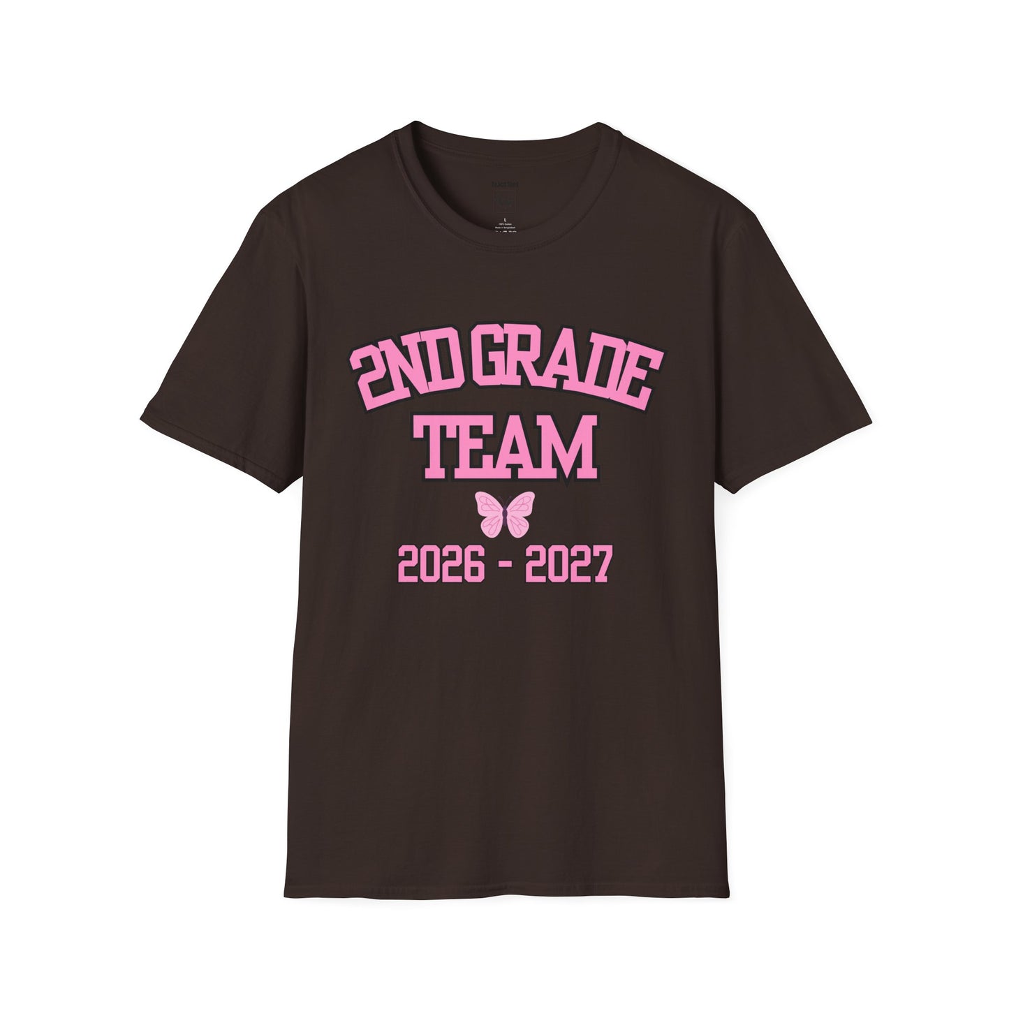 2nd Grade Team 2026–2027 Pink Tee