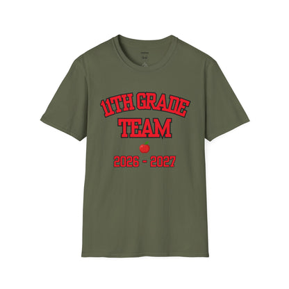 11th Grade Team 2026-2027 Red Tee