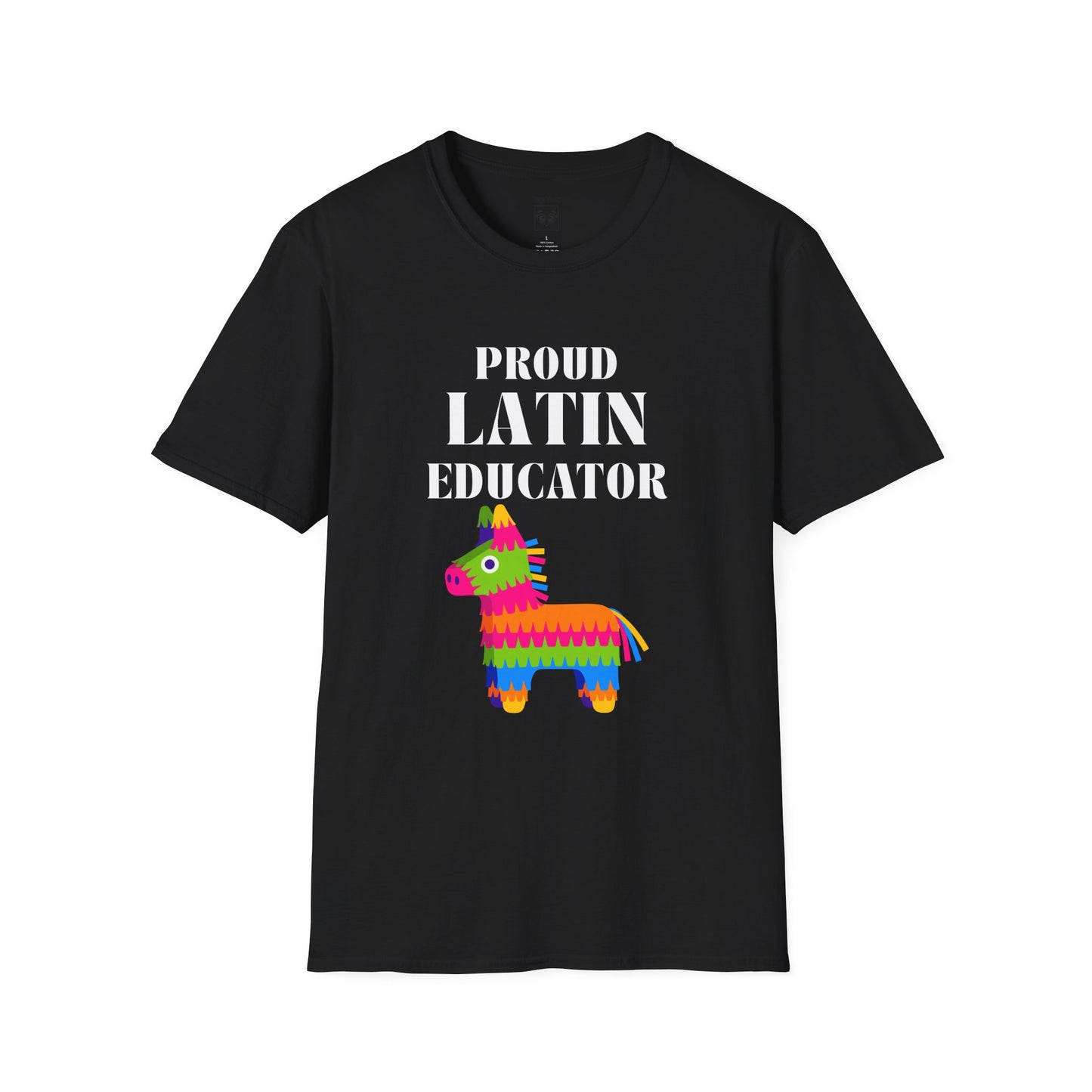 Proud Latin Educator Dark Tee 2