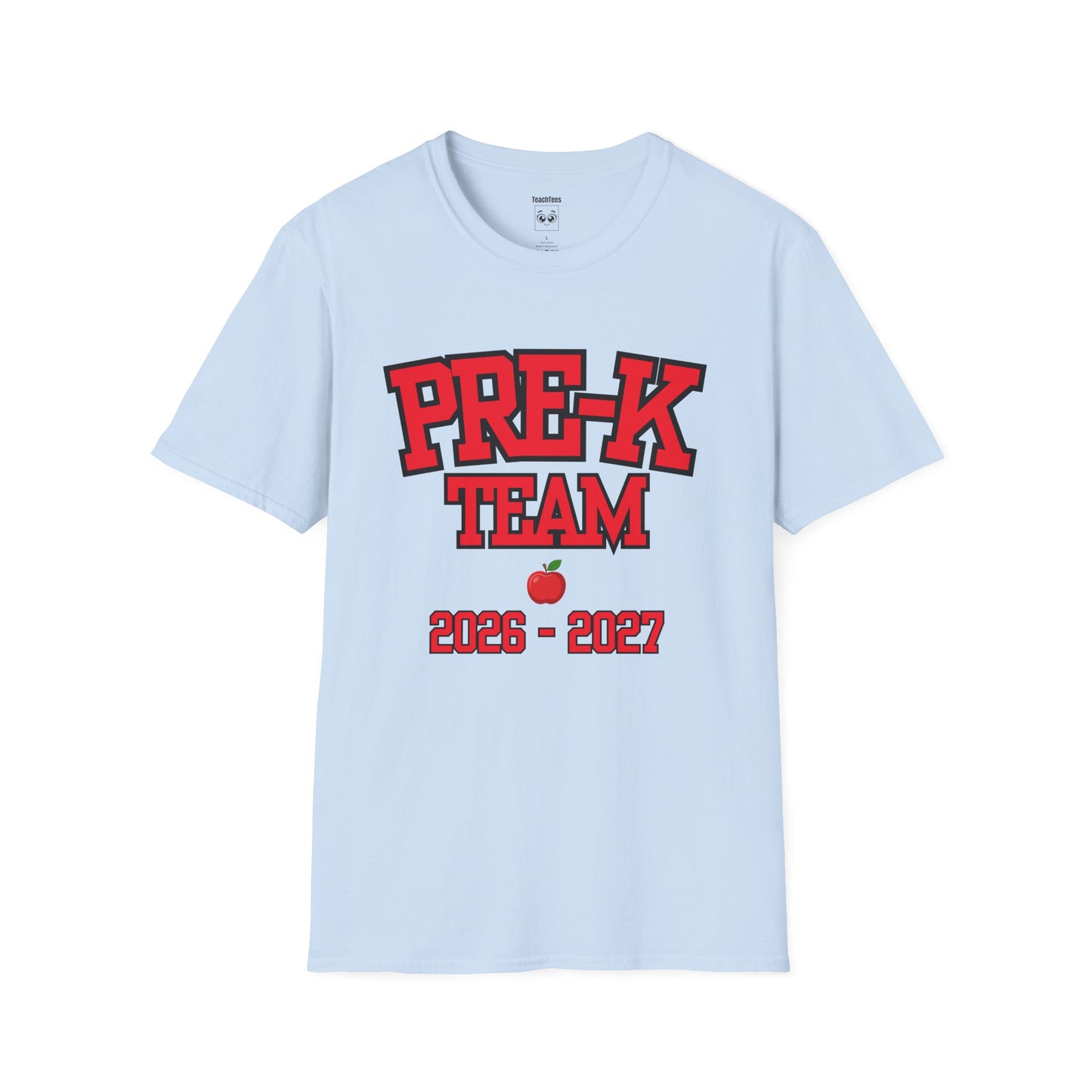 Pre-K Team 2026–2027 Red Tee