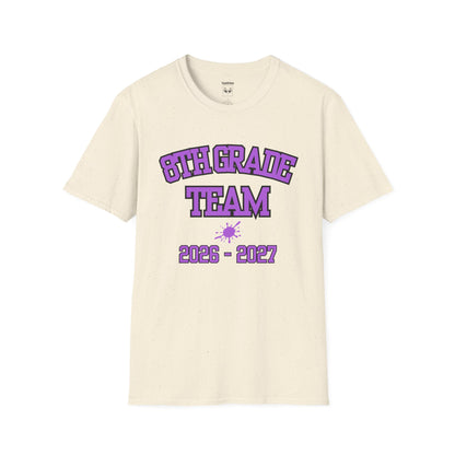 8th Grade Team 2026–2027 Purple Tee