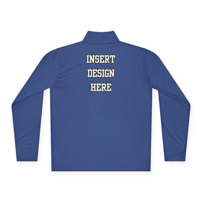 Customizable Adult Quarter-Zip Pullover