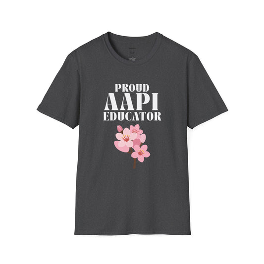 Proud AAPI Educator Dark Tee 4