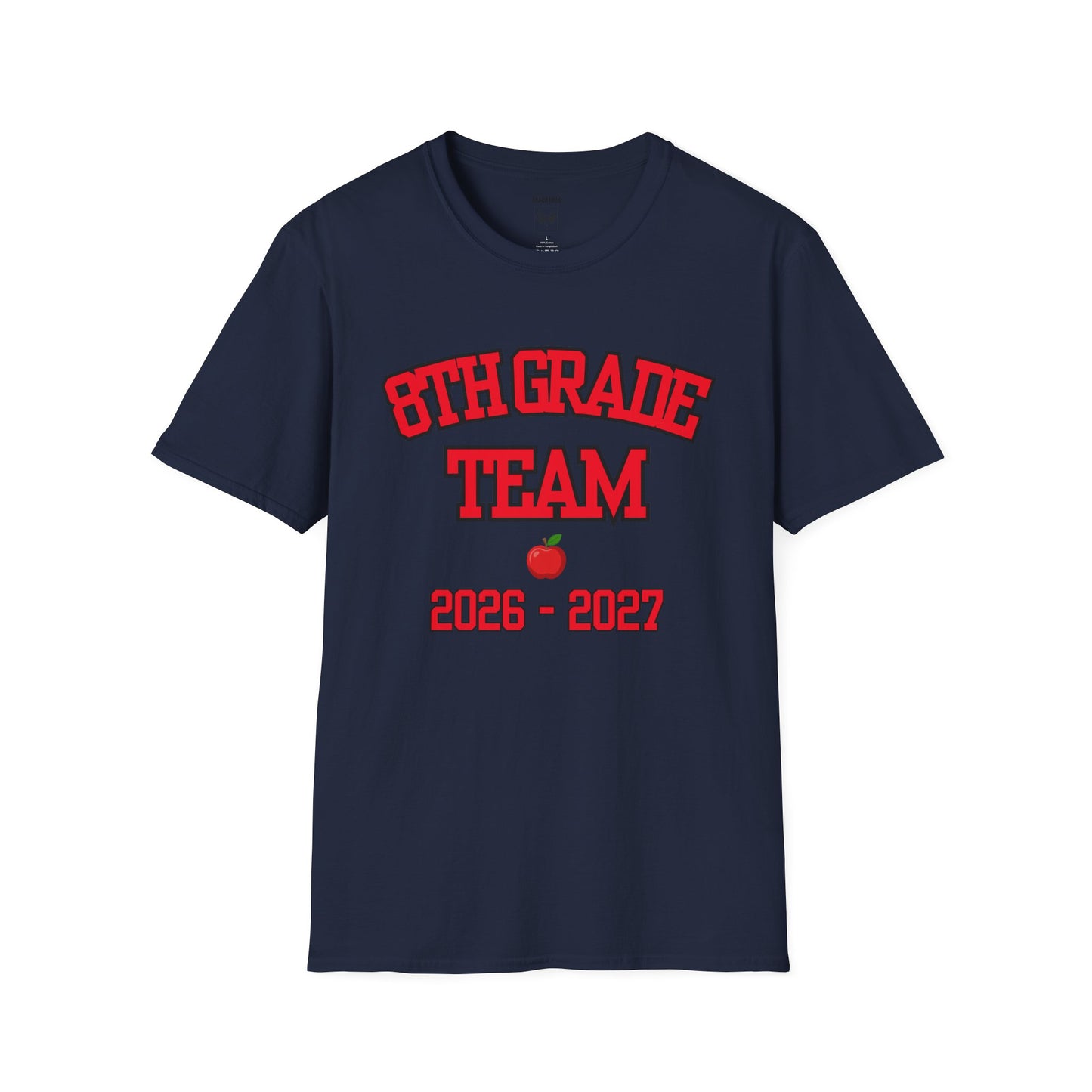 8th Grade Team 2026–2027 Red Tee