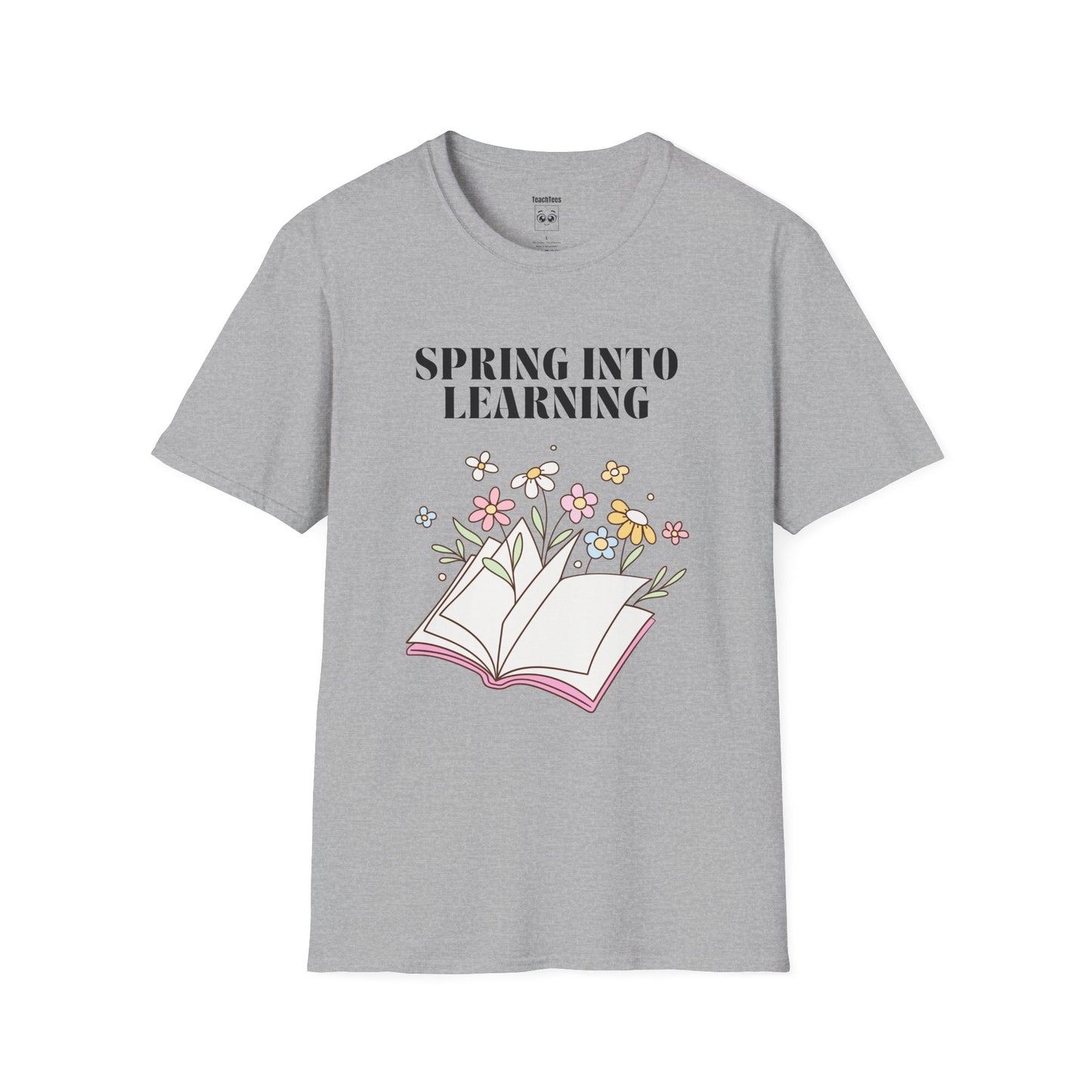 Spring Into Learning Tee