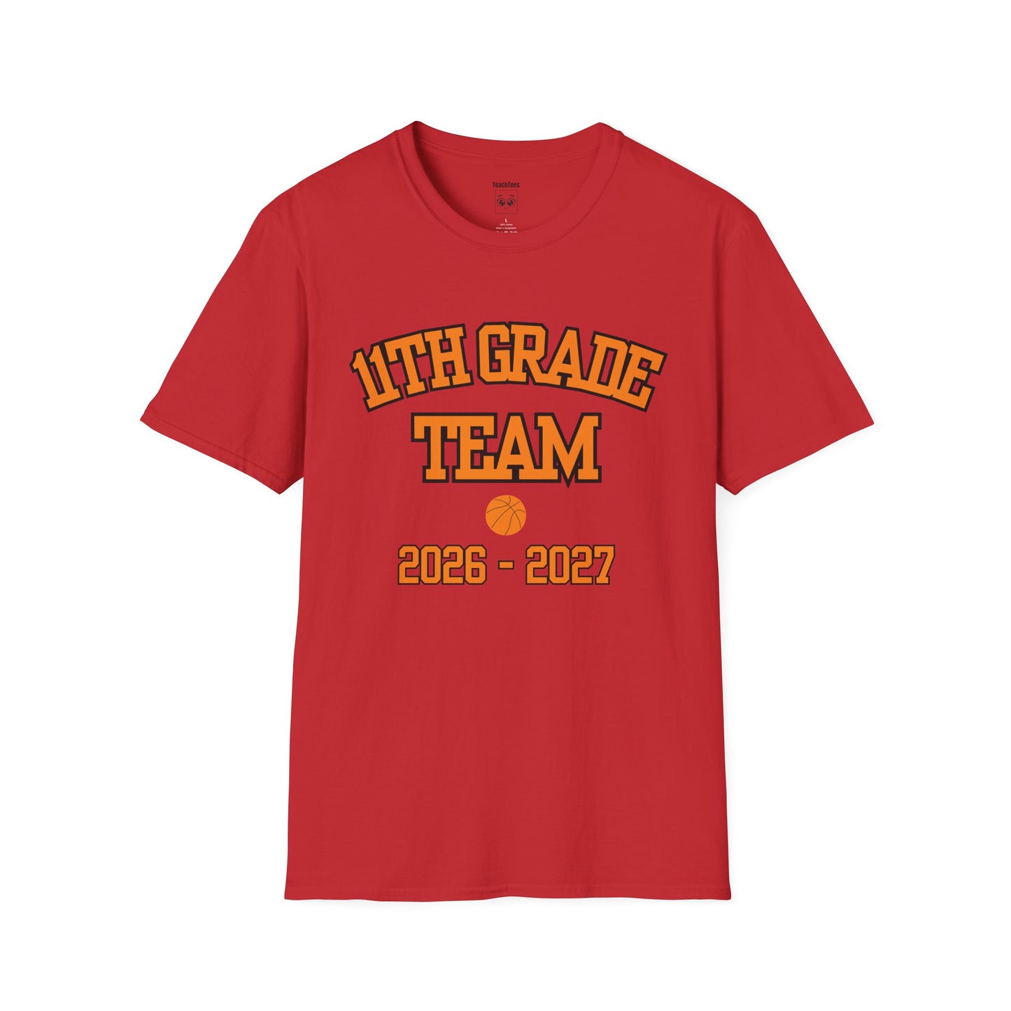 11th Grade Team 2026-2027 Orange Tee