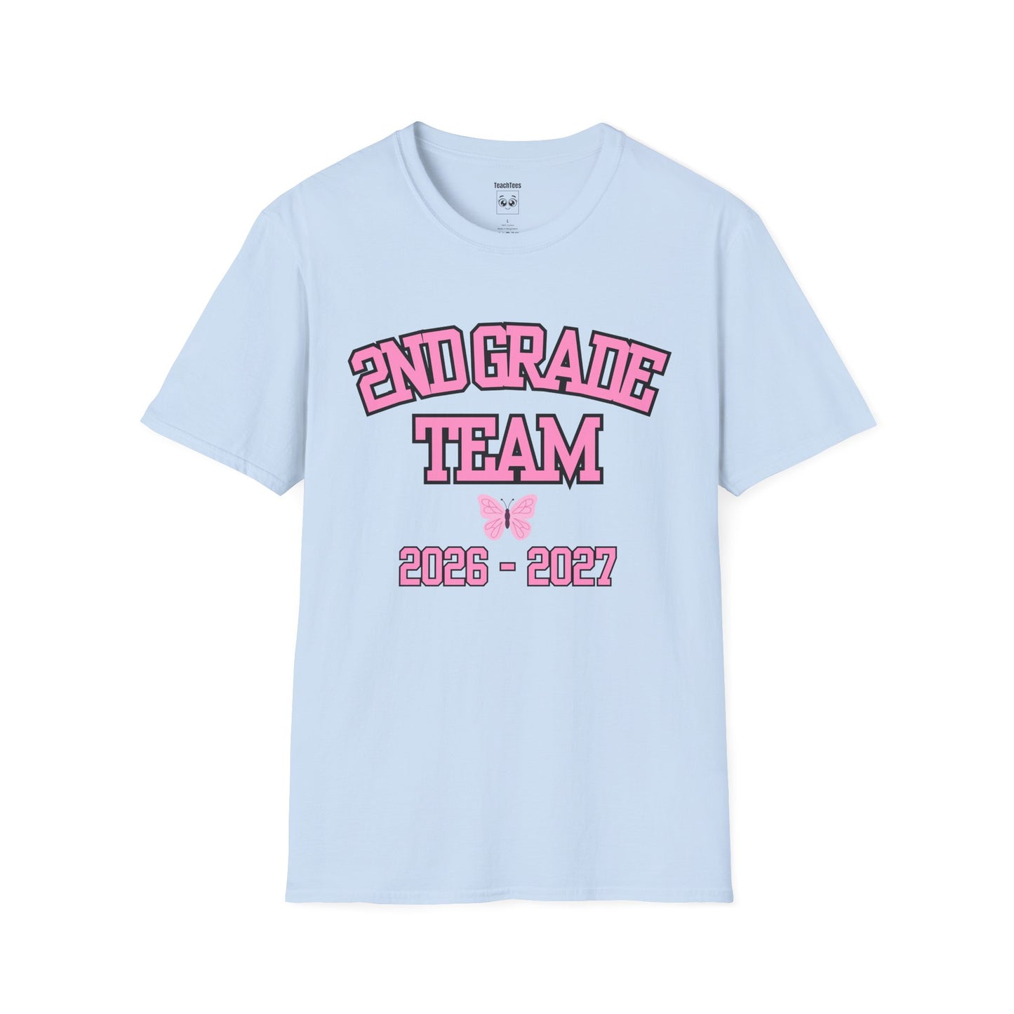 2nd Grade Team 2026–2027 Pink Tee