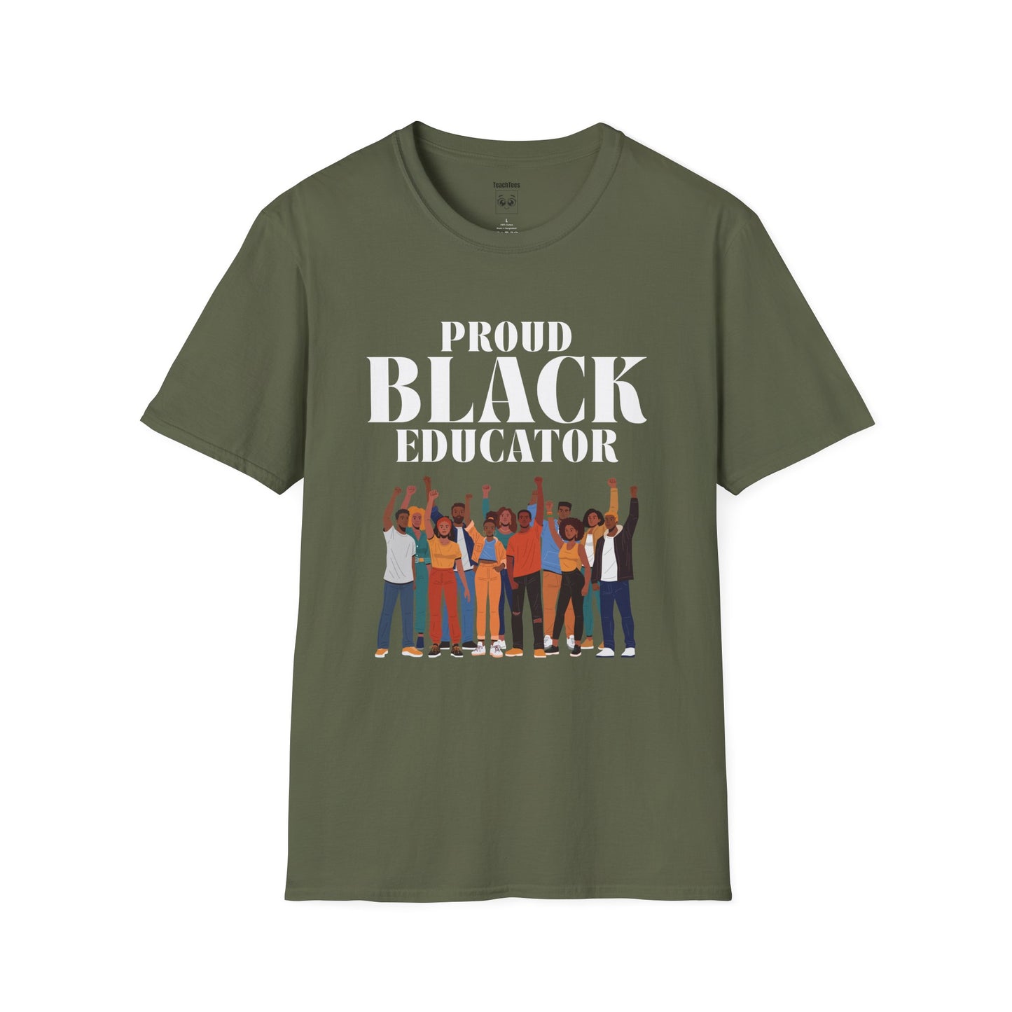Proud Black Educator Dark Tee 3