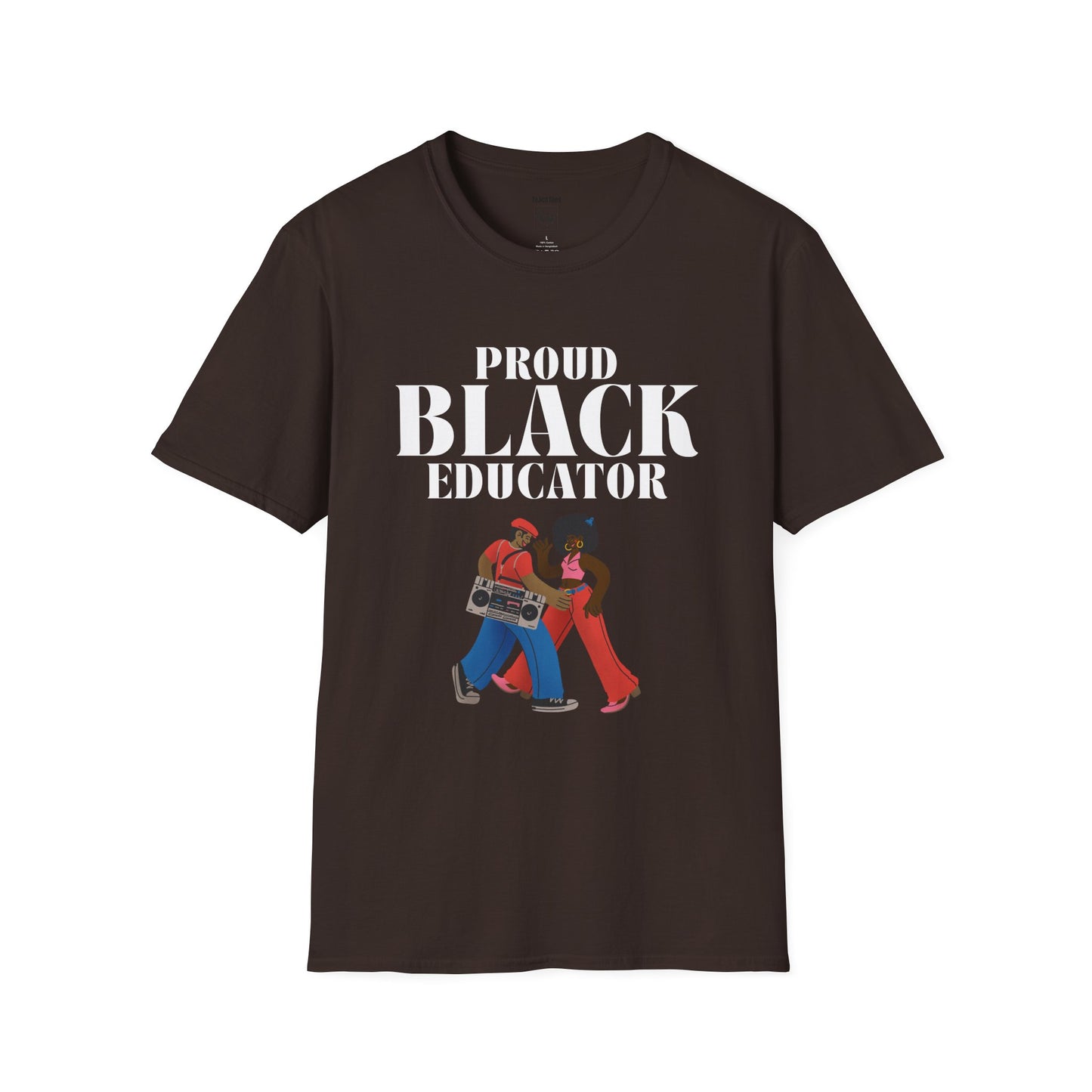 Proud Black Educator Dark Tee 2
