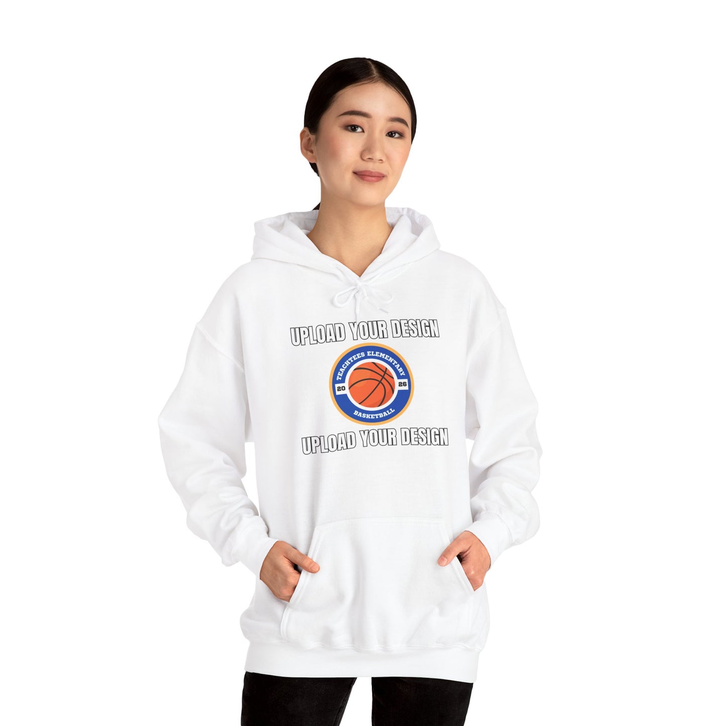 Customizable Adult Pullover Hoodie
