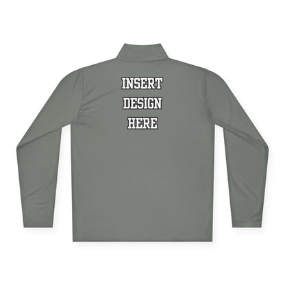Customizable Adult Quarter-Zip Pullover