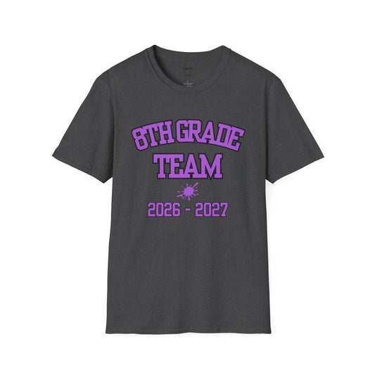 8th Grade Team 2026–2027 Purple Tee