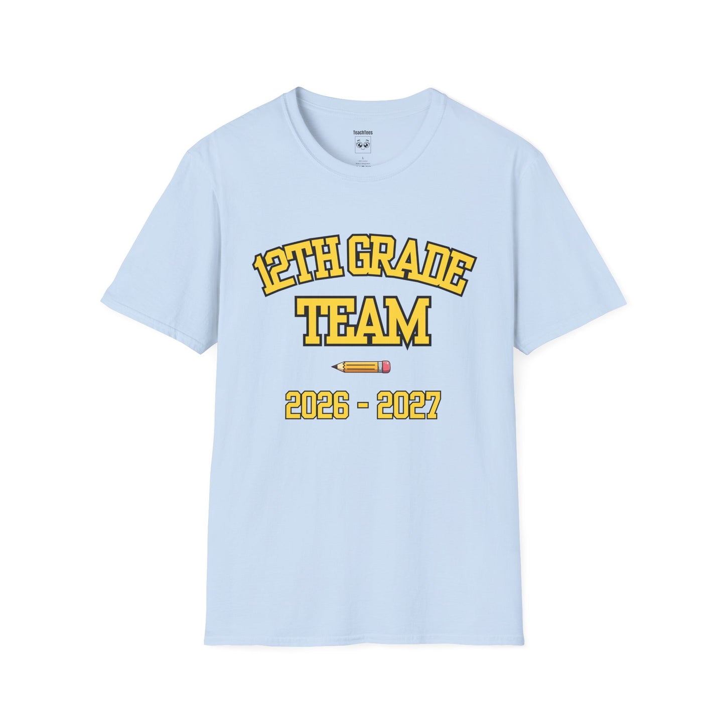 12th Grade Team 2026–2027 Yellow Tee