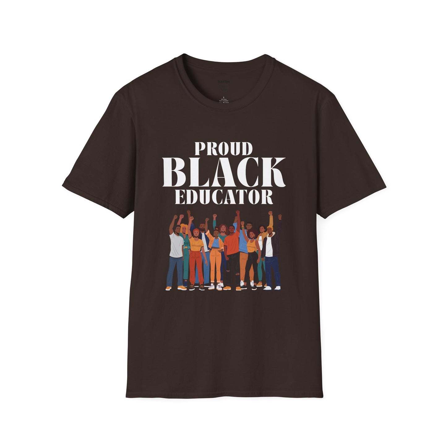 Proud Black Educator Dark Tee 3