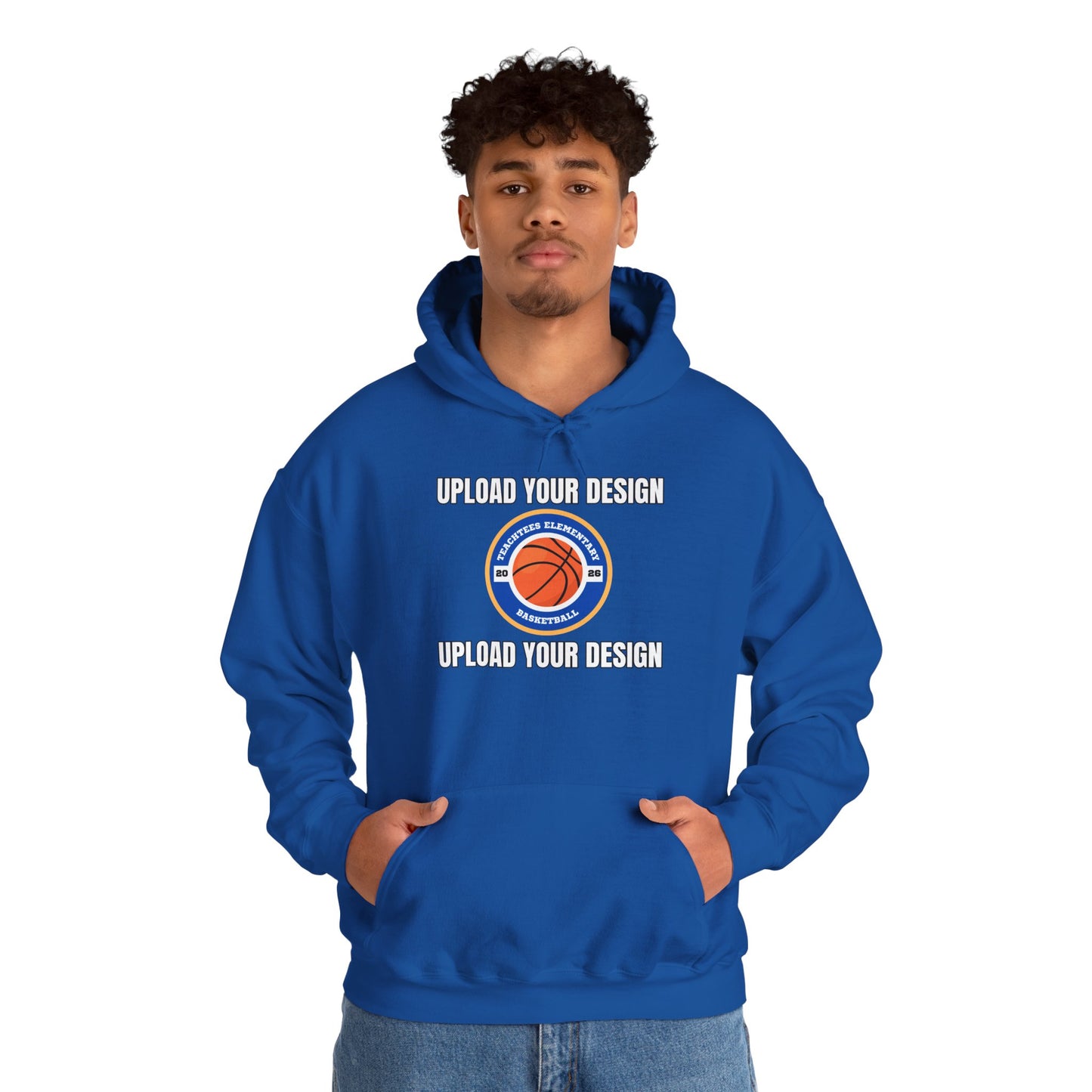 Customizable Adult Pullover Hoodie