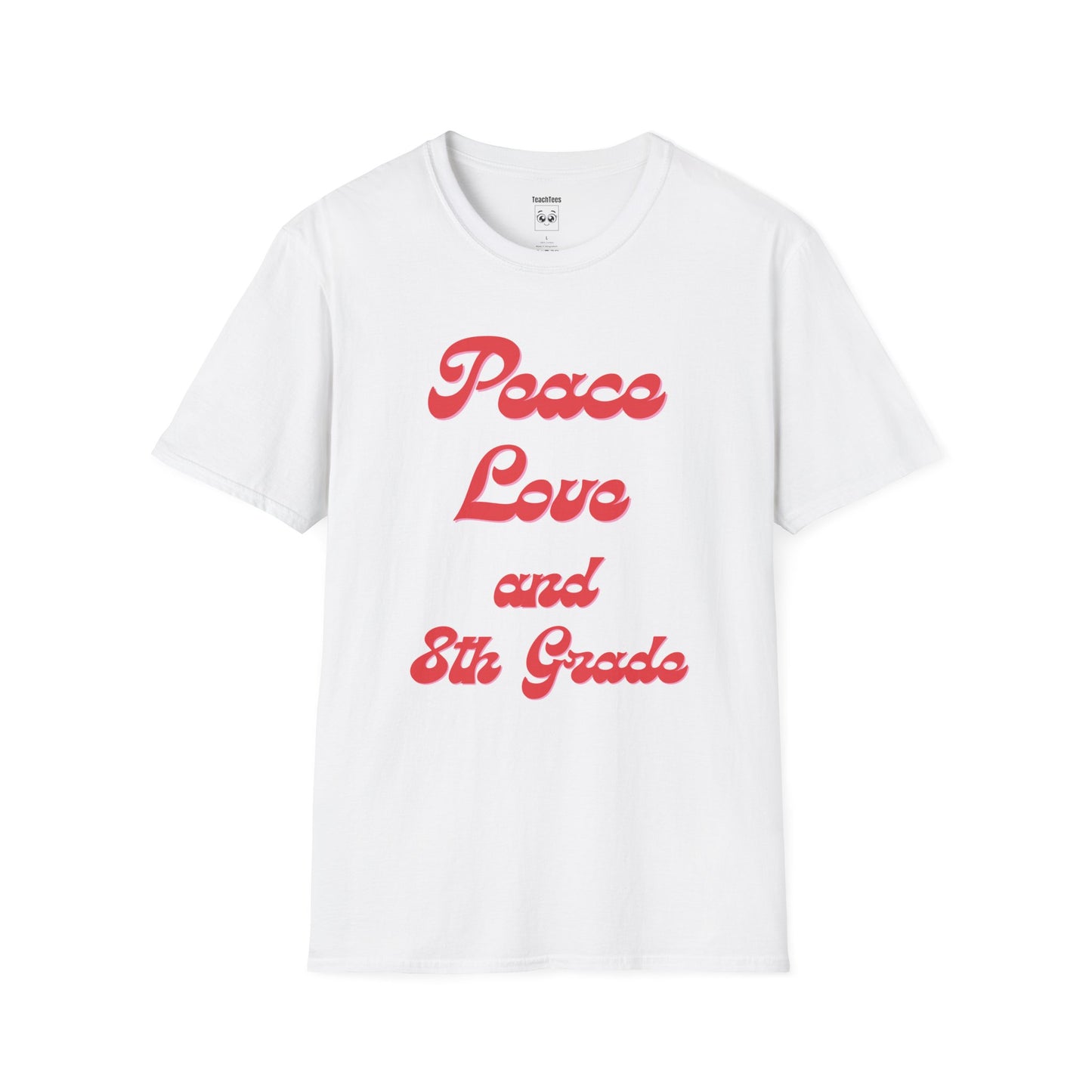 8th Grade Peace Love T-Shirt
