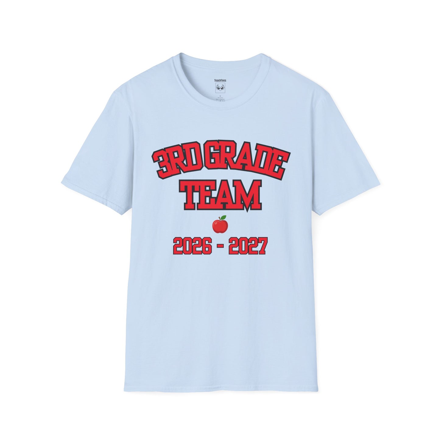 3rd Grade Team 2026–2027 Red Tee