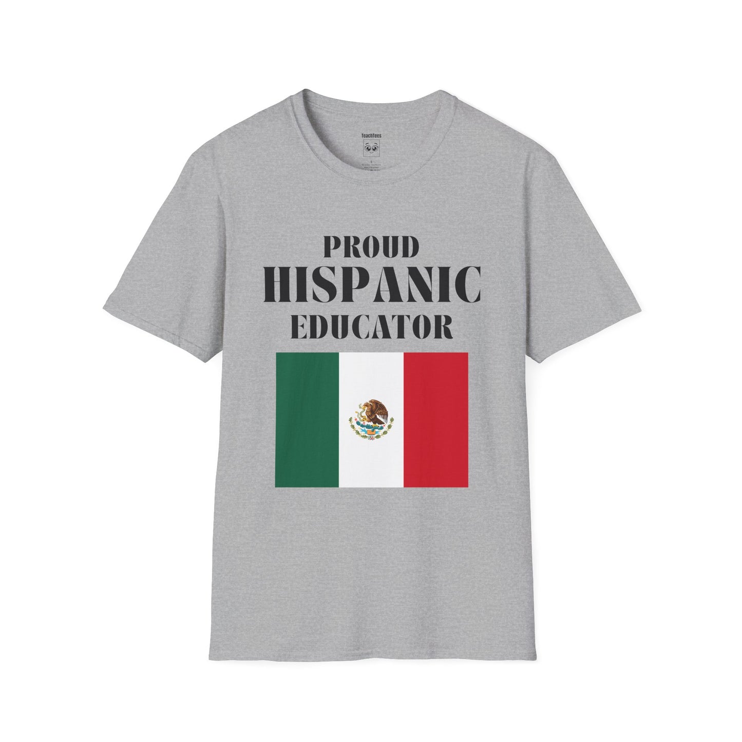 Proud Hispanic Educator Light Tee 2
