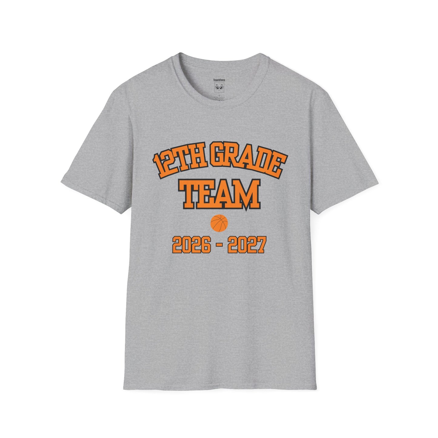 12th Grade Team 2026-2027 Orange Tee