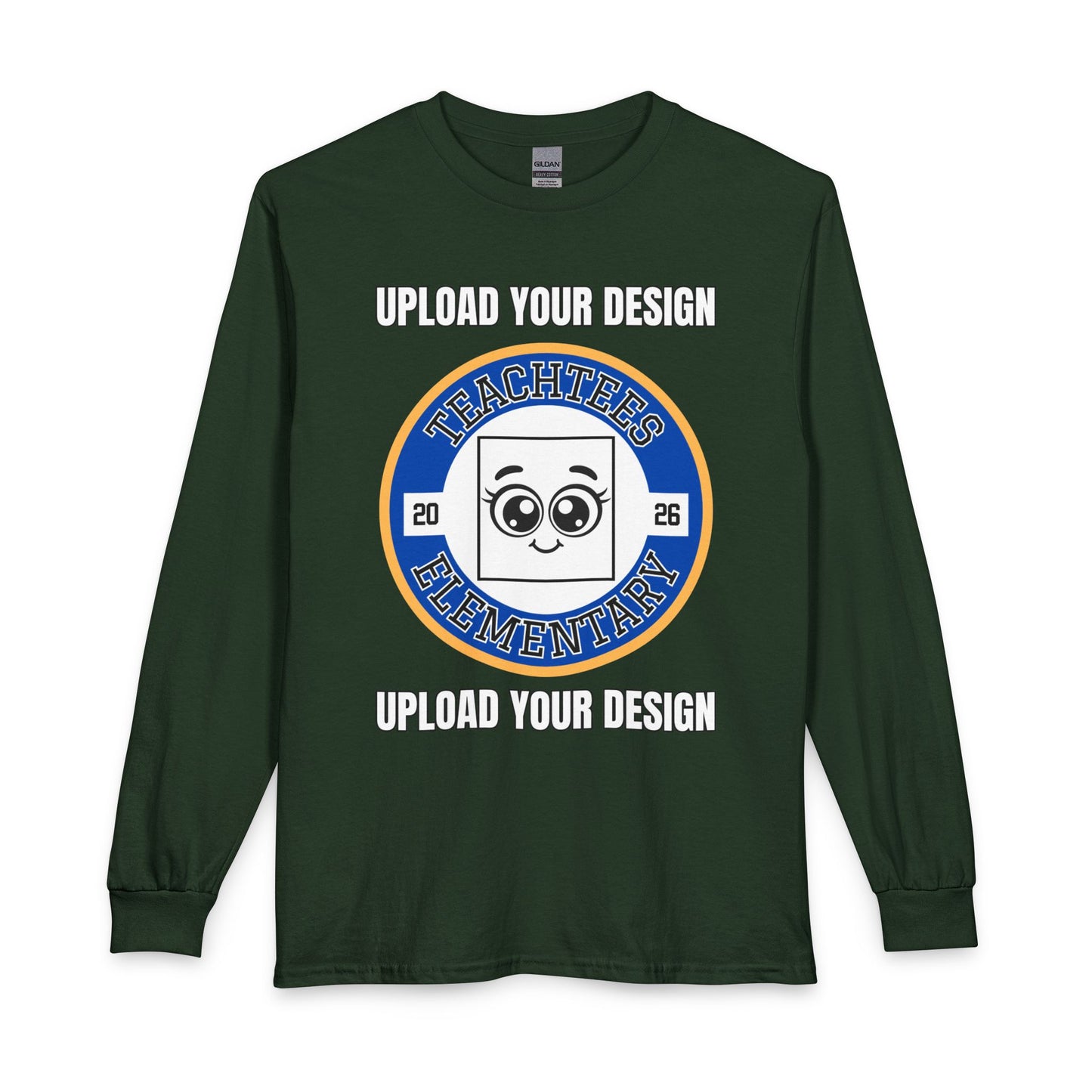 Customizable Adult Long Sleeve Tee