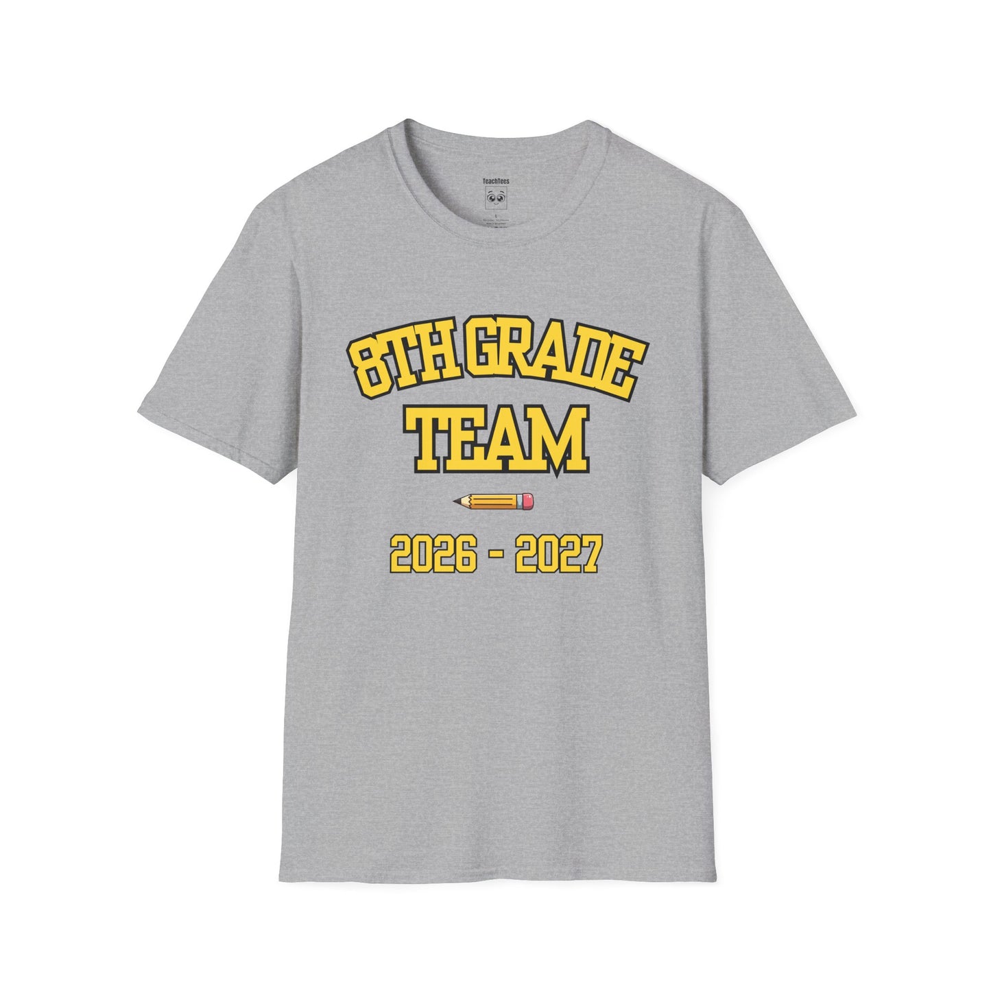 8th Grade Team 2026–2027 Yellow Tee