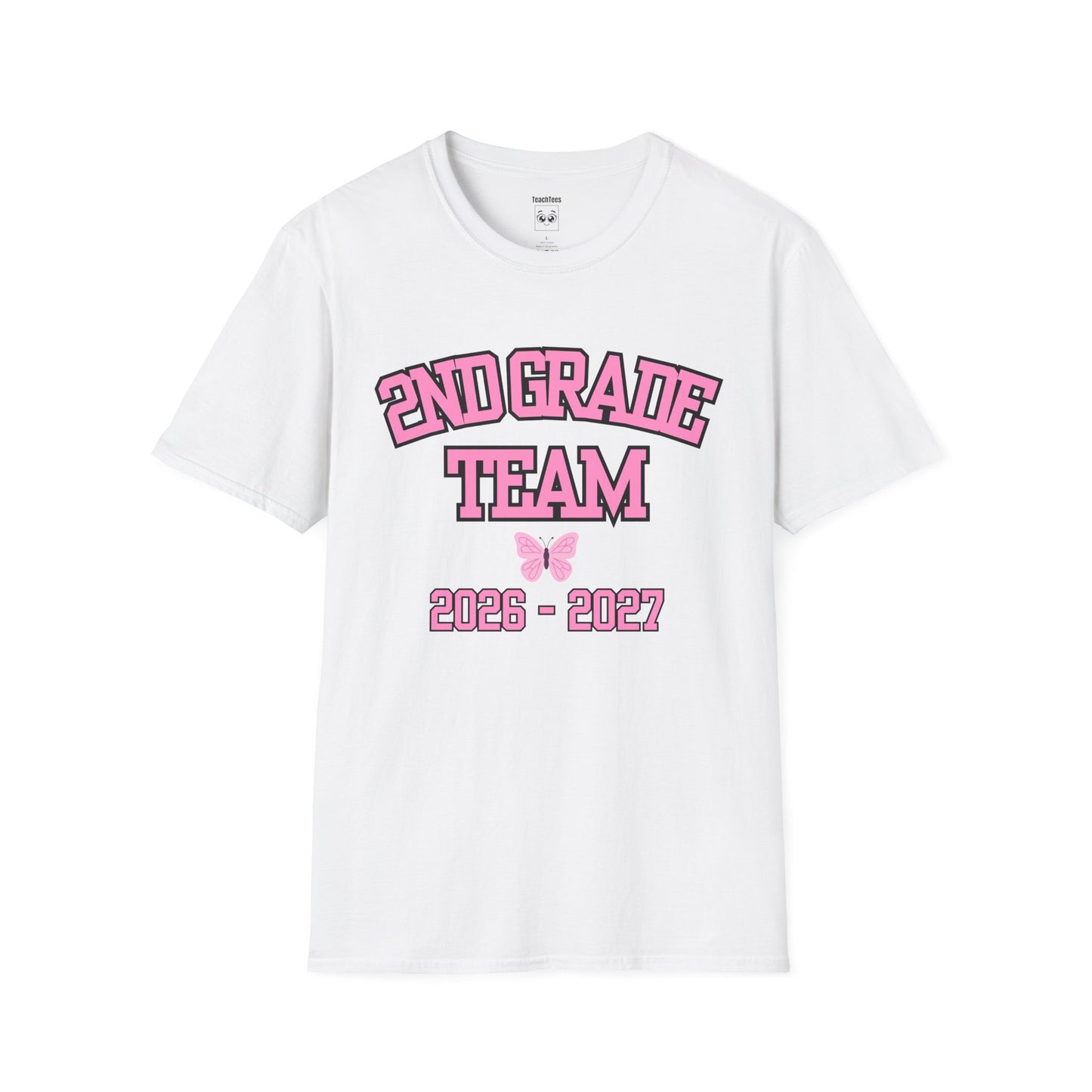 2nd Grade Team 2026–2027 Pink Tee