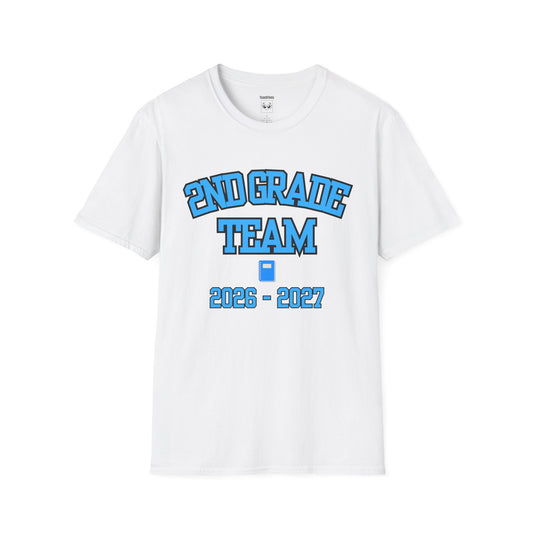 2nd Grade Team 2026–2027 Blue Tee