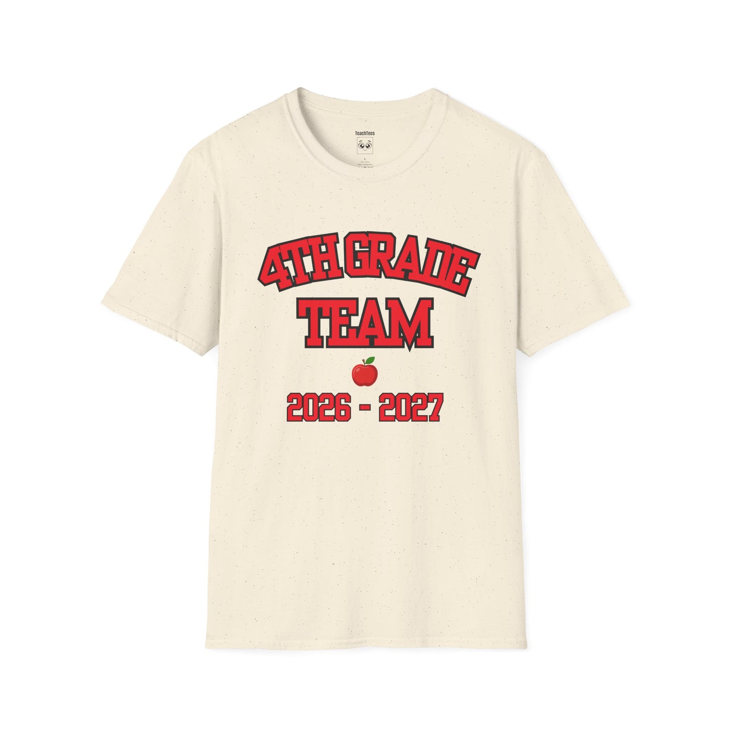 4th Grade Team 2026–2027 Red Tee