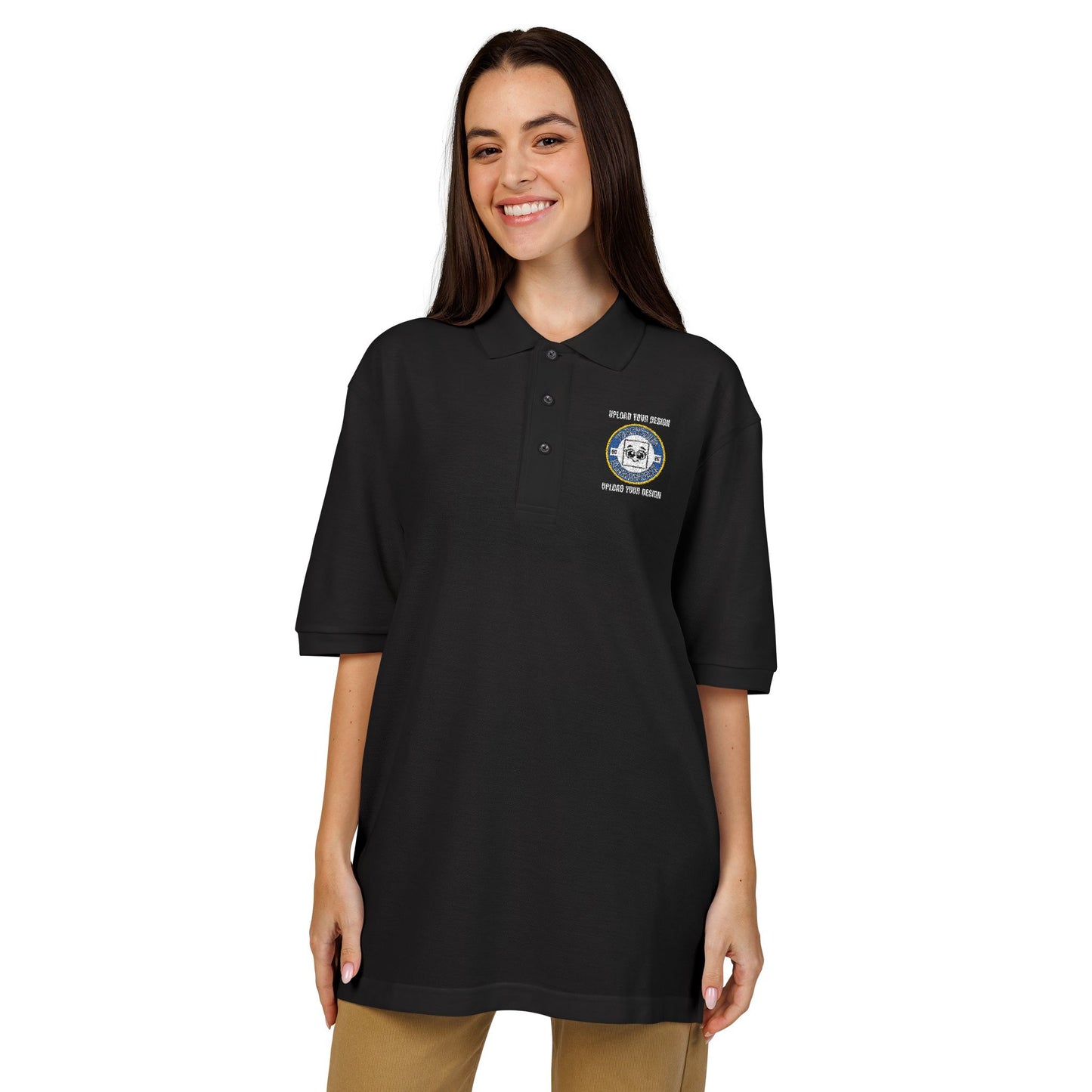 Customizable Embroidered Adult Polo Shirt