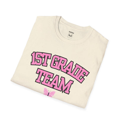 1st Grade Team 2026-2027 Pink Tee