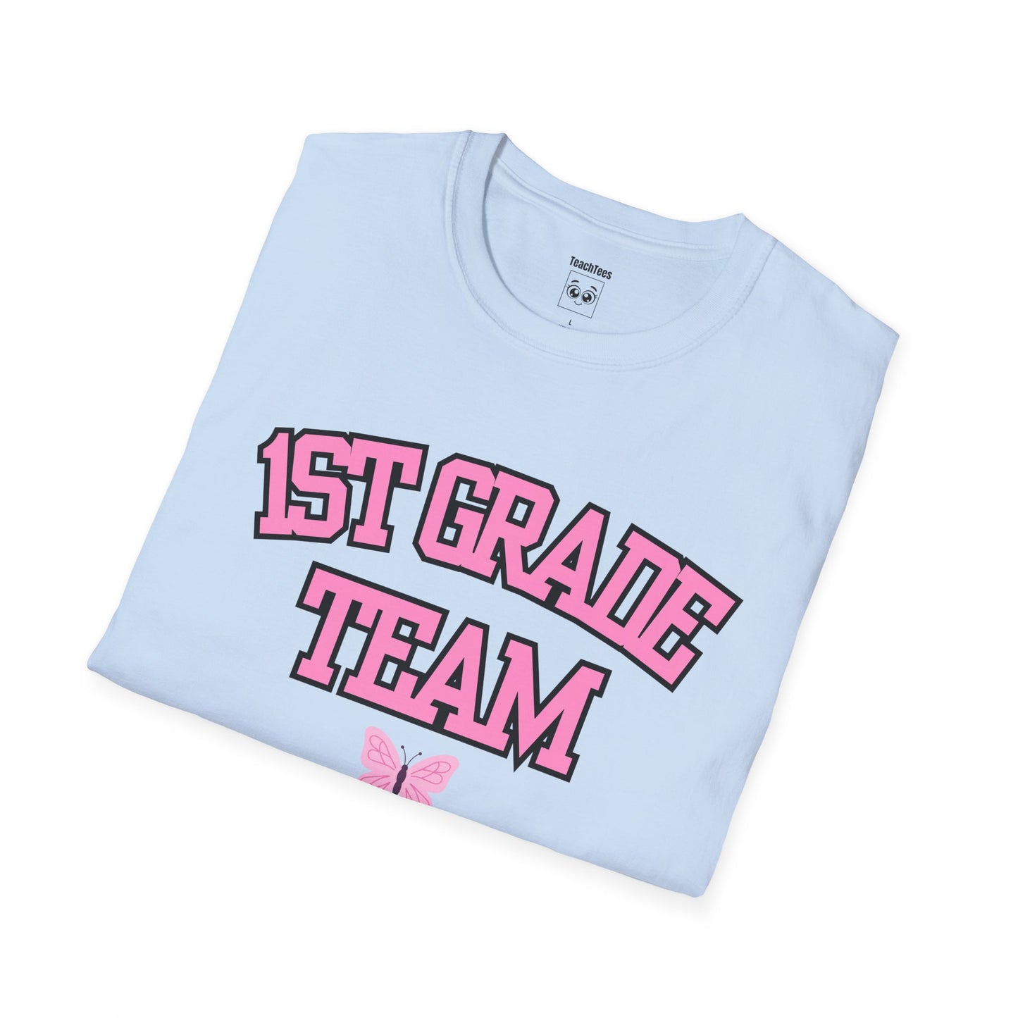 1st Grade Team 2026-2027 Pink Tee