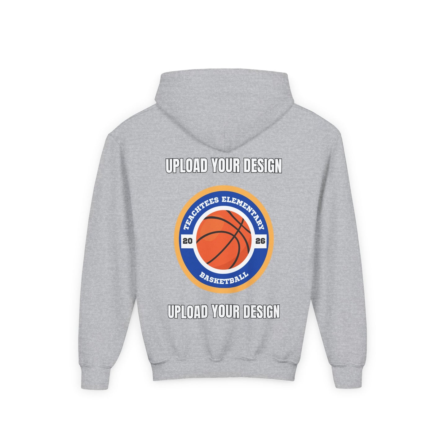 Customizable Youth Pullover Hoodie