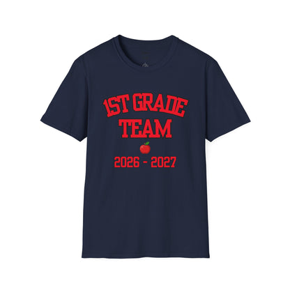 1st Grade Team 2026–2027 Red Tee