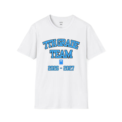 7th Grade Team 2026–2027 Blue Tee