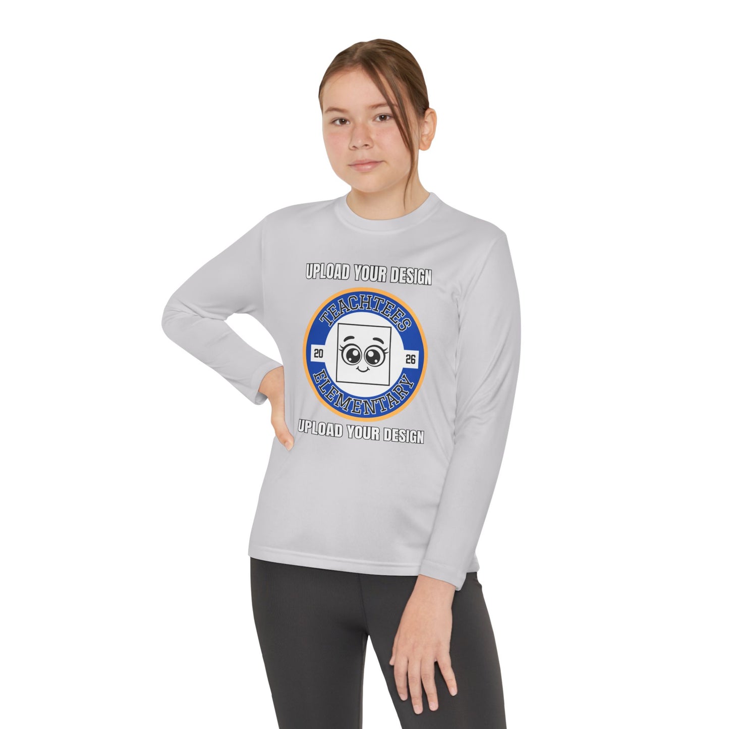 Customizable Long Sleeve Youth Tee