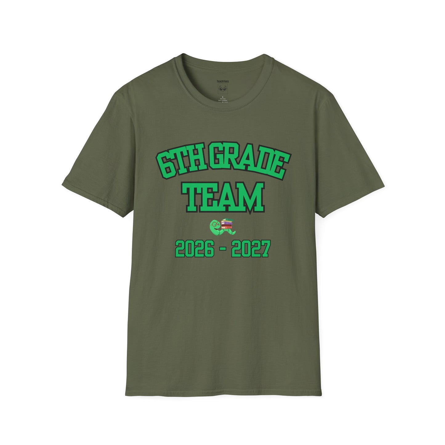 6th Grade Team 2026–2027 Green Tee