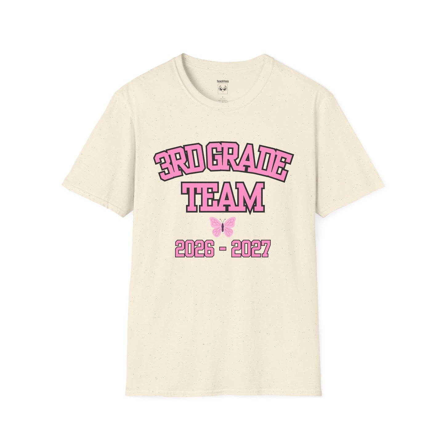 3rd Grade Team 2026–2027 Pink Tee