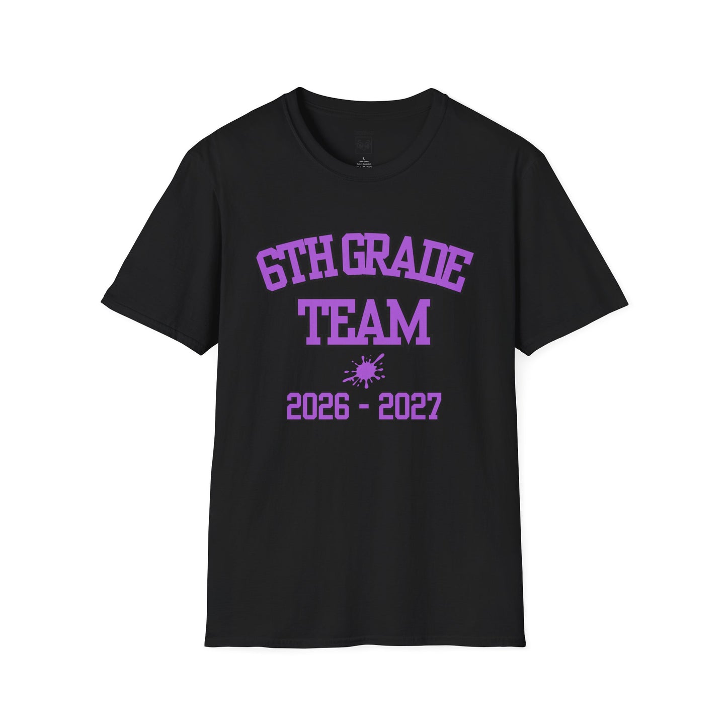 6th Grade Team 2026–2027 Purple Tee