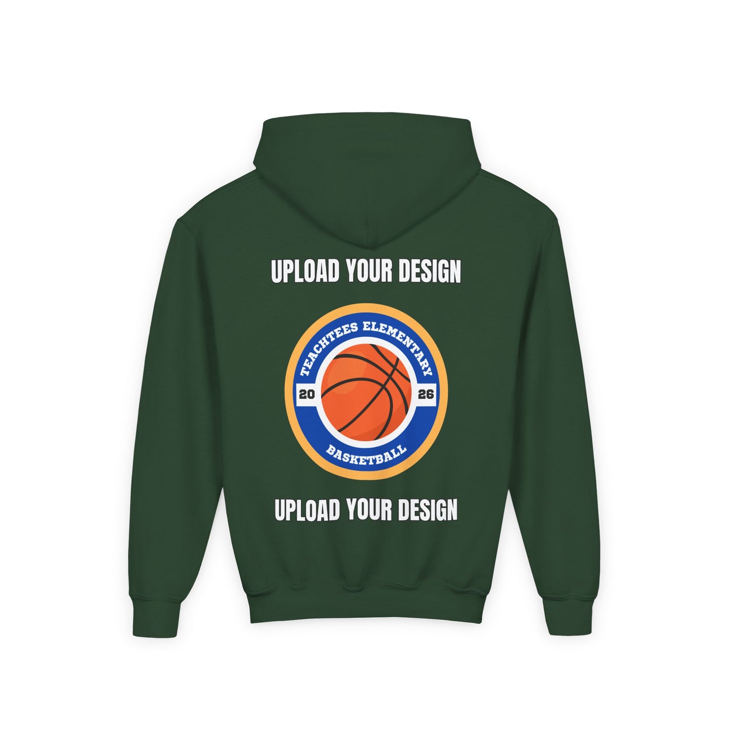 Customizable Youth Pullover Hoodie