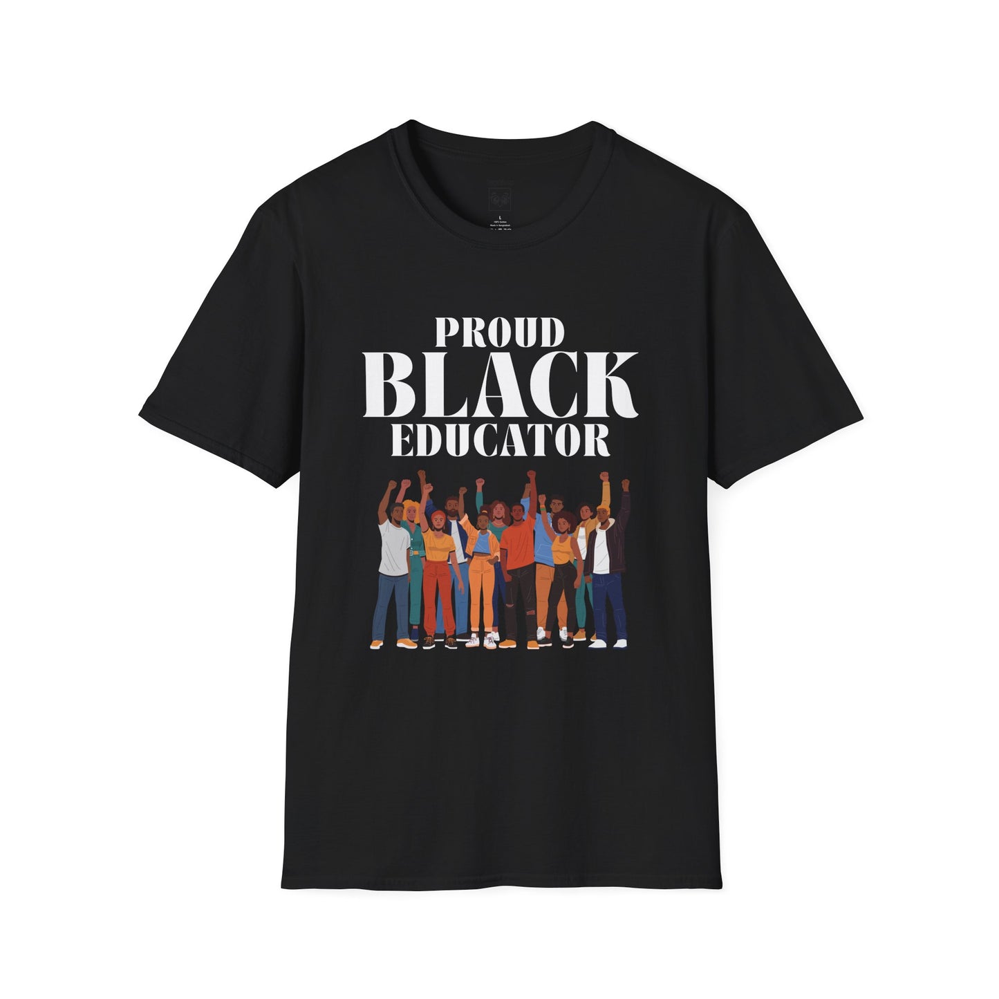 Proud Black Educator Dark Tee 3