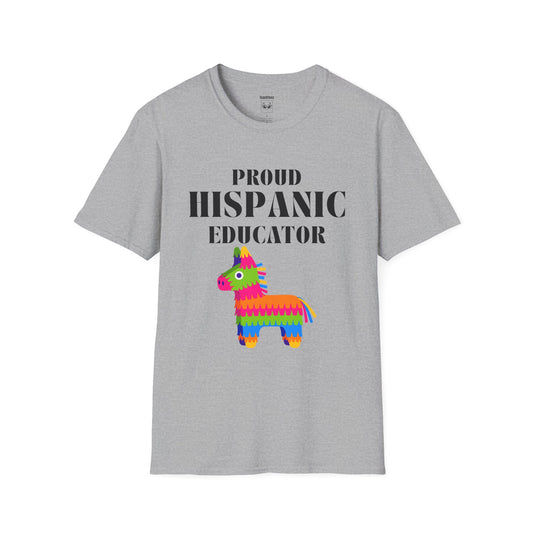 Proud Hispanic Educator Light Tee