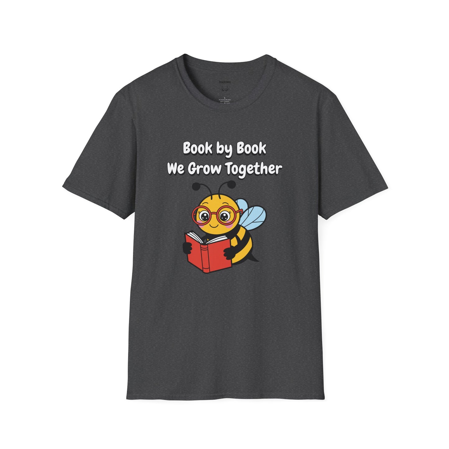 Book by Book We Grow Together Tee